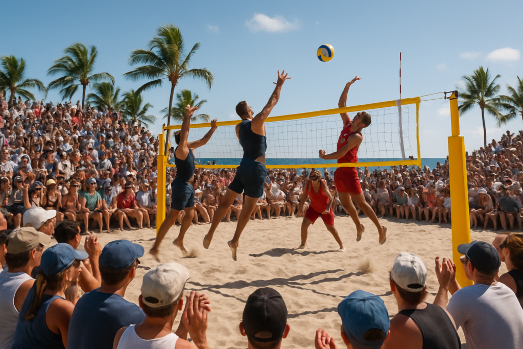 Beachvolleyball-Bundesliga begeistert in Cuxhaven