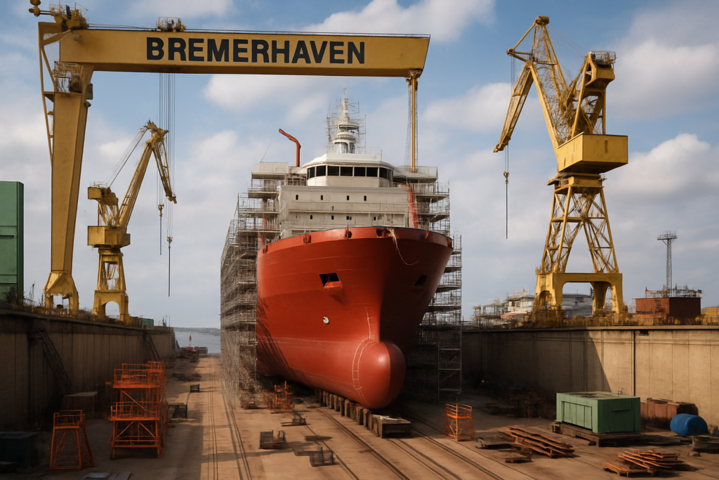 Bremerhavener Werften verzeichnen 15 Prozent Auftragszuwachs