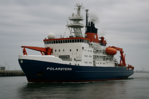 Forschungsschiff Polarstern startet Arktis-Expedition für Klimaforschung