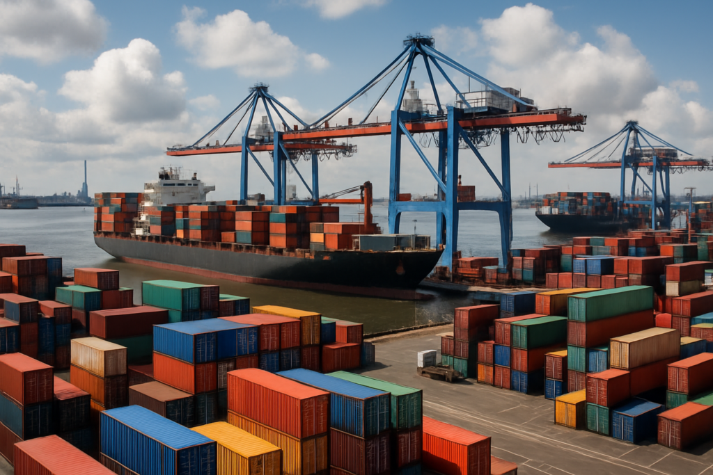Tarifverhandlungen im Bremerhavener Hafen: ver.di fordert 8,5 Prozent mehr Lohn